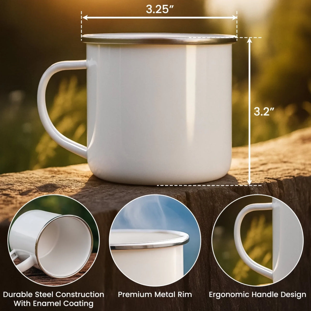Custom Mug - Personalized Camping Commemorative Gift - Home Is Where We Park It