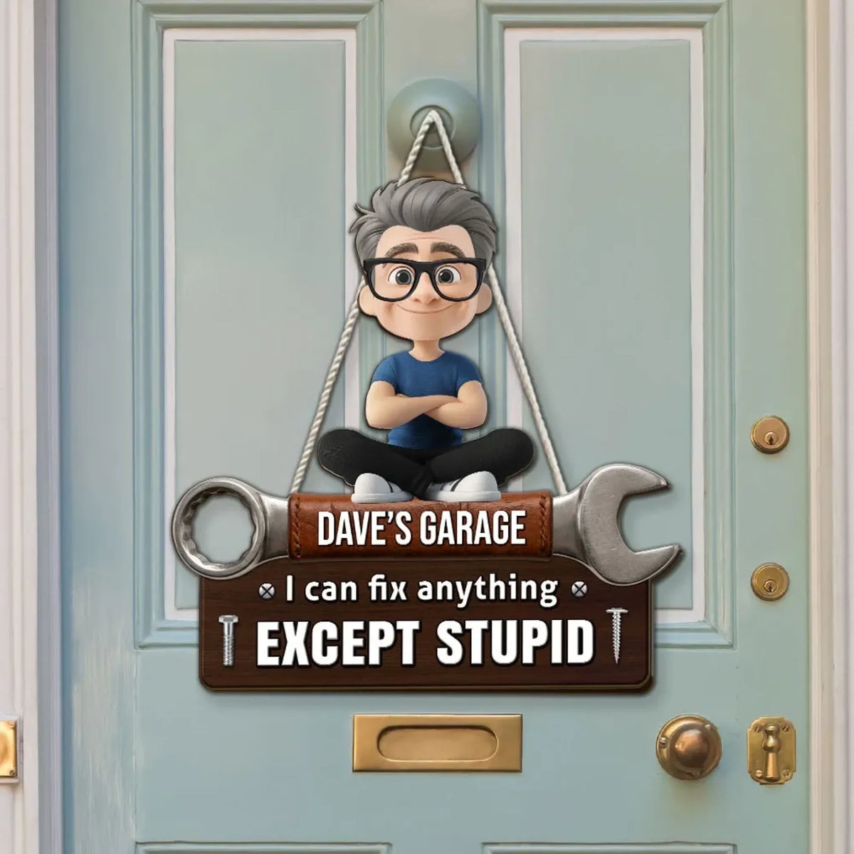 My Garage - Personalized Custom Wood Sign