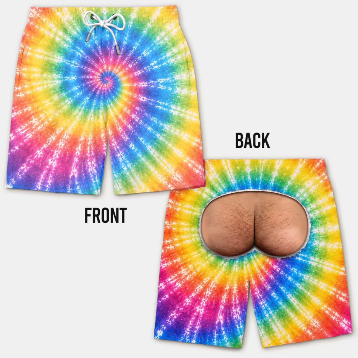 Custom Funny Men Swim Trunks - Personalized Birthday Gifts For Husband, Son, Grandson, Brother, Grandpa, Dad, Yourself - Turning Heads