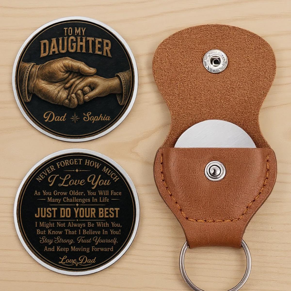 Custom Pocket Hug - Personalized Birthday Gifts For Daughter - My Greatest Little Blessing