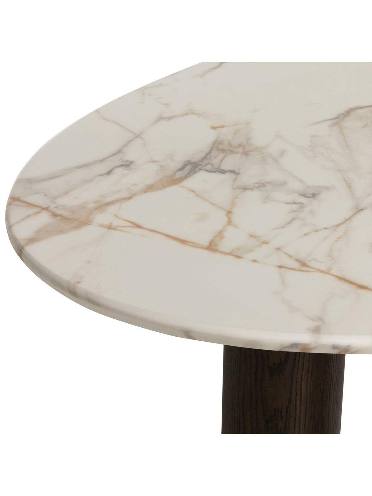 Nord Marble Effect Dining Table