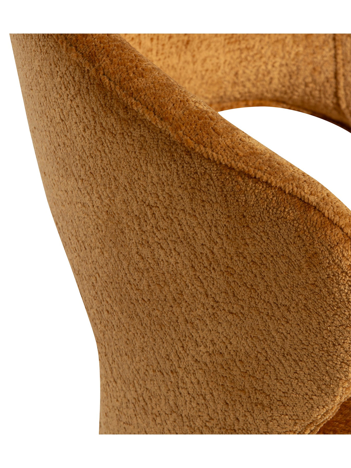 Cagney Fabric Swivel Dining Chair