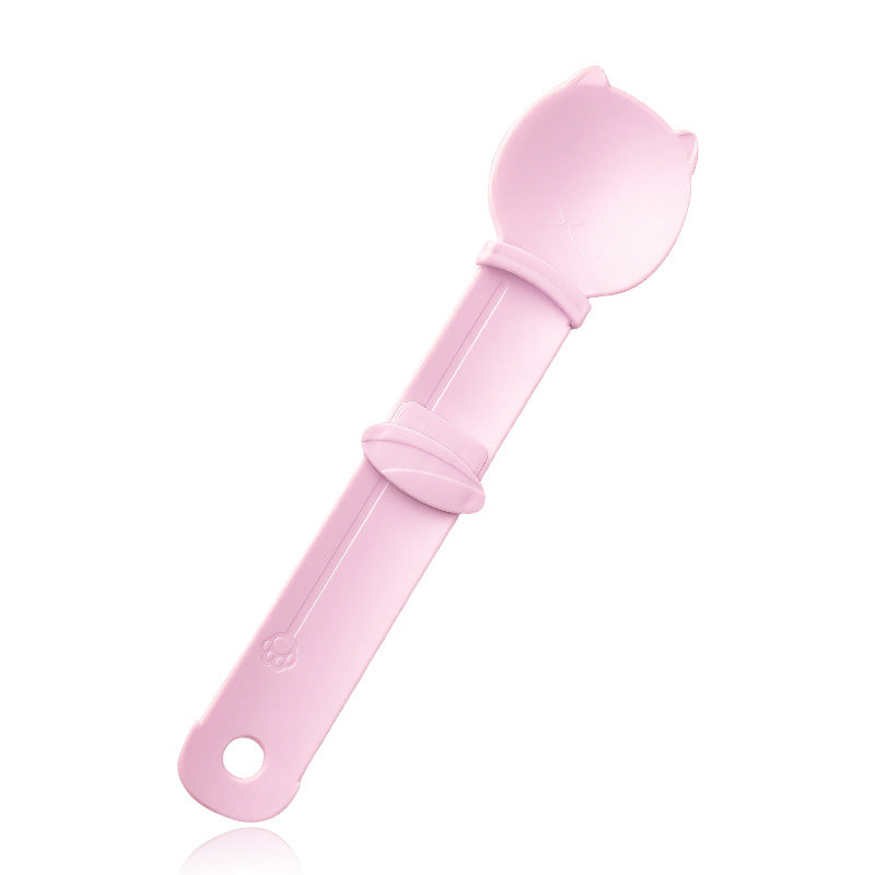 ⏳LAST DAY SALE ONLY £6.99!!🔥💞50K+ SOLD! Cat Feeder Spoon –BPA-free, one-hand squeeze & wide spoon. Clean feeding – grab yours! ✅