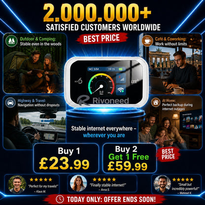 🥳2026 HOT SALE🥳💞50K+ SOLD!📶🌐 50% OFF! Mobile Hotspot – Portable WiFi, full coverage anywhere. No contract, no setup. Stay connected on the go! 📱✨