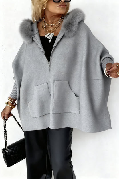 🎄 Hot Christmas sale 70% OFF & free shipping🧥Women's Fur Collar Solid Color Casual Jacket