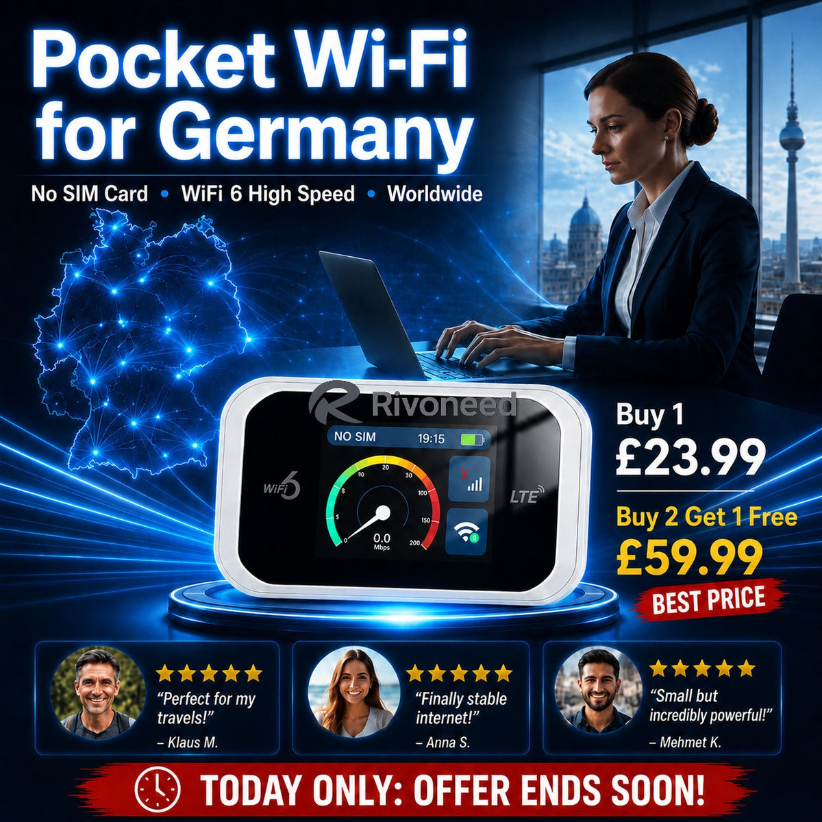 🥳2026 HOT SALE🥳💞50K+ SOLD!📶🌐 50% OFF! Mobile Hotspot – Portable WiFi, full coverage anywhere. No contract, no setup. Stay connected on the go! 📱✨