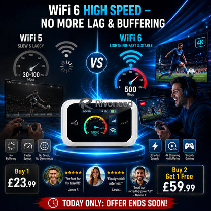 🥳2026 HOT SALE🥳💞50K+ SOLD!📶🌐 50% OFF! Mobile Hotspot – Portable WiFi, full coverage anywhere. No contract, no setup. Stay connected on the go! 📱✨