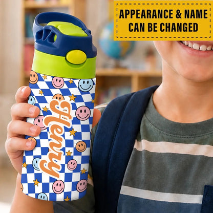 Custom Kids Insulated Water Bottle - Personalized Back To School Gifts For Kids - You Can Do Amazing Things