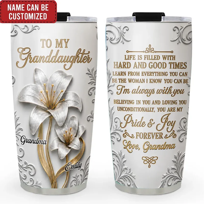 Learn From Everything You Can - Personalized 3D Effect Tumbler