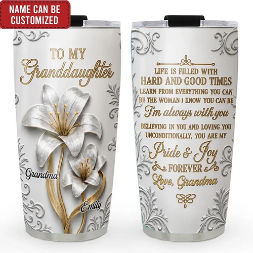Learn From Everything You Can - Personalized 3D Effect Tumbler