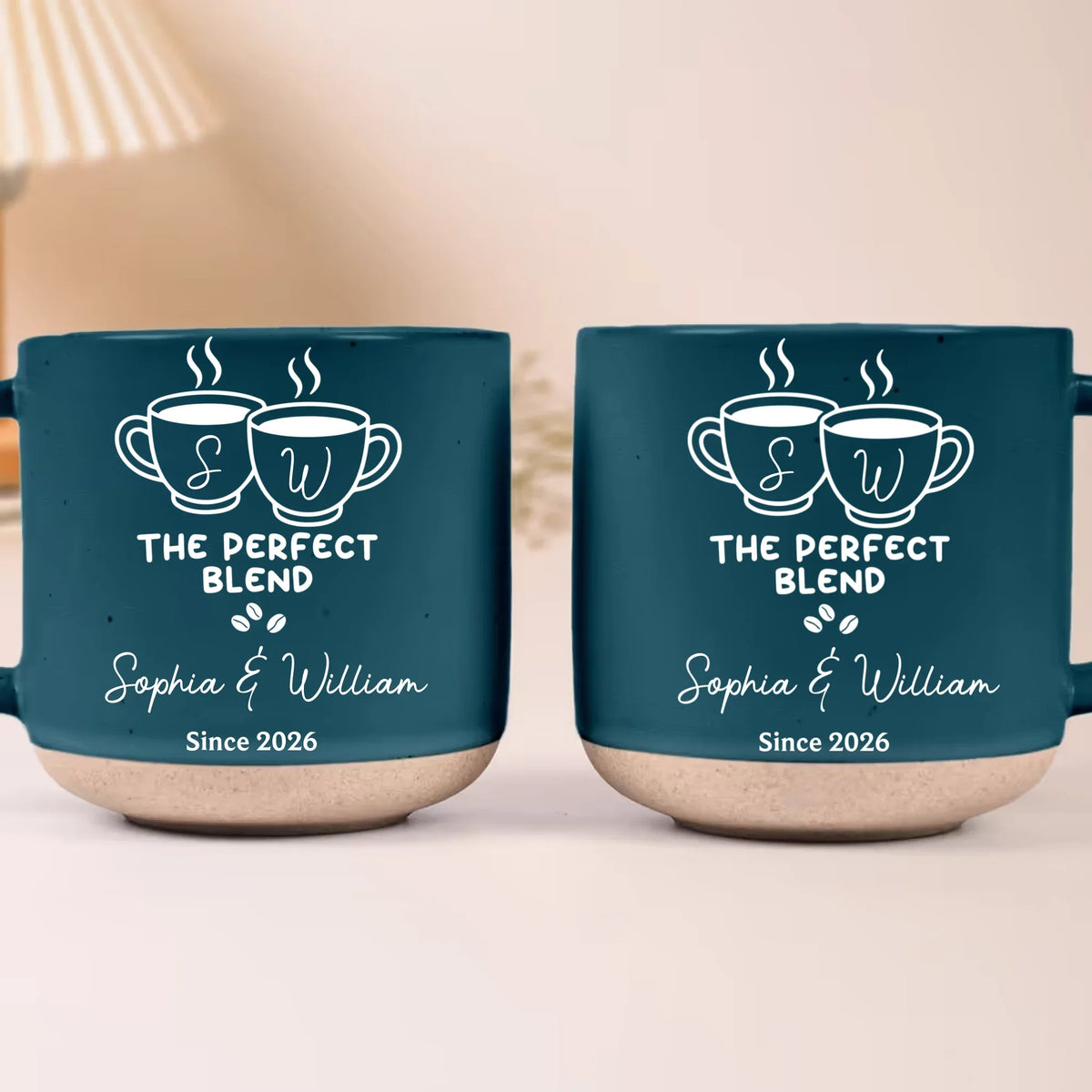 Custom Mug - Personalized Still Brewing Love Since Couples Name Date Ceramic Coffee Mug - For Wedding Anniversary & Couple Gifts