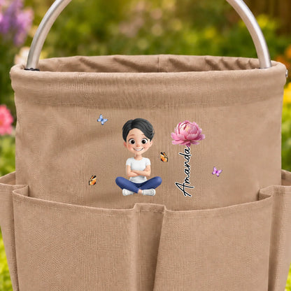 Custom Gardening Tool Bag - Personalized Birthday Garden Gifts For Gardeners - Bloom Where You Grow