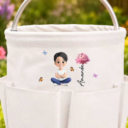 Custom Gardening Tool Bag - Personalized Birthday Garden Gifts For Gardeners - Bloom Where You Grow