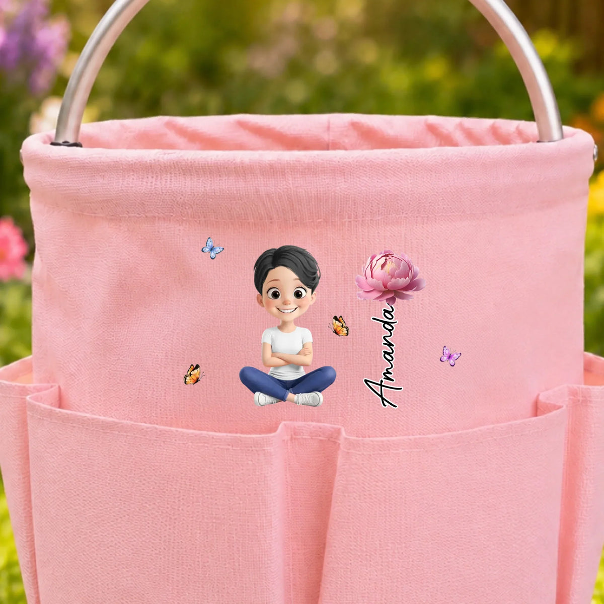Custom Gardening Tool Bag - Personalized Birthday Garden Gifts For Gardeners - Bloom Where You Grow