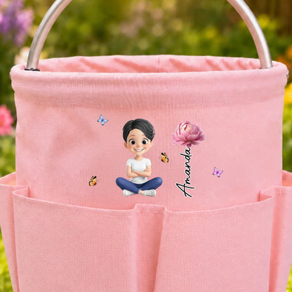 Custom Gardening Tool Bag - Personalized Birthday Garden Gifts For Gardeners - Bloom Where You Grow