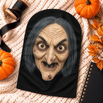 Custom Witchy Balaclava Mask - Personalized Halloween Birthday Gifts For Witch, Wife, Daughter, Besties, Sisters, Granddaughter, Grandma, Mom, Yourself - Unleash Your Inner Witch