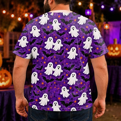 Custom Funny T-shirt - Personalized Halloween Birthday Gifts For Husband, Son, Grandson, Brother, Grandpa, Dad, Yourself - Little Miss Spooky