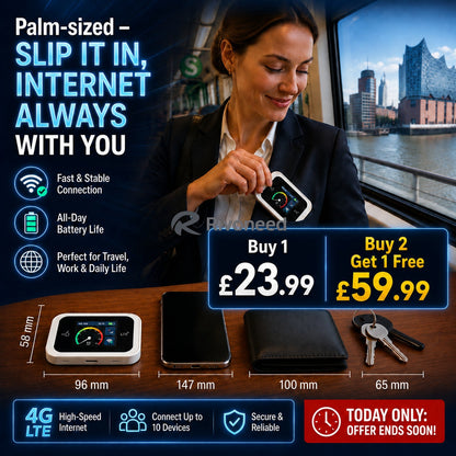 🥳2026 HOT SALE🥳💞50K+ SOLD!📶🌐 50% OFF! Mobile Hotspot – Portable WiFi, full coverage anywhere. No contract, no setup. Stay connected on the go! 📱✨
