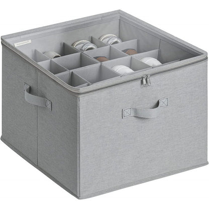 ⏰🔥LIMITED TIME 50% OFF! 👟 Fabric Shoe Organizer Storage Box – Foldable, Large Capacity, Dustproof & Breathable for Closet & Bedroom 🧺✨-UK