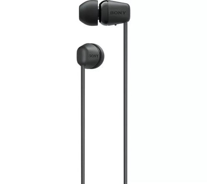 Sony WI-C100 Wireless In-Ear Earphones – 25hr Battery, DSEE & IPX4
