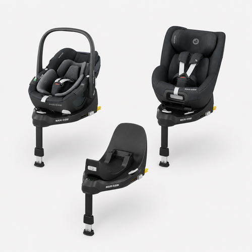Maxi-Cosi Pearl 360 Pro & Pebble 360 Pro Bundle | i-Size Car Seats + FamilyFix 360 Pro Base Ex Display Single Piece