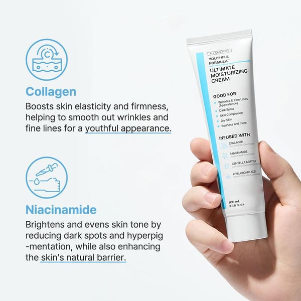 ✨ 2025 HOT SALE🎉💝NIDA Youthful Formula Ultimate Moisturizing Cream