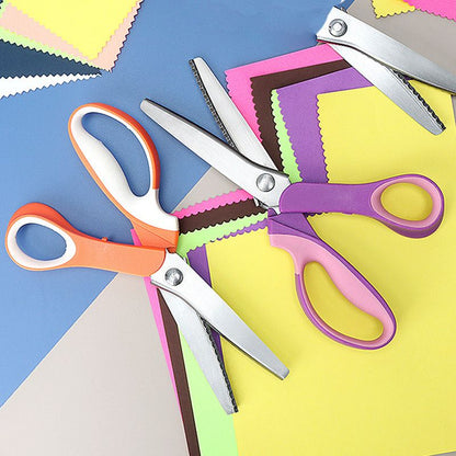 ⏳LAST DAY SALE ONLY ￡9.99!!🎉48K+ Sold ✂️Multipurpose Pinking Shears Serrated Scissors