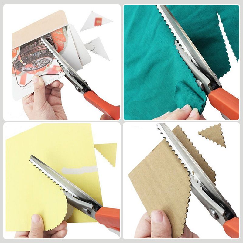 ⏳LAST DAY SALE ONLY ￡9.99!!🎉48K+ Sold ✂️Multipurpose Pinking Shears Serrated Scissors