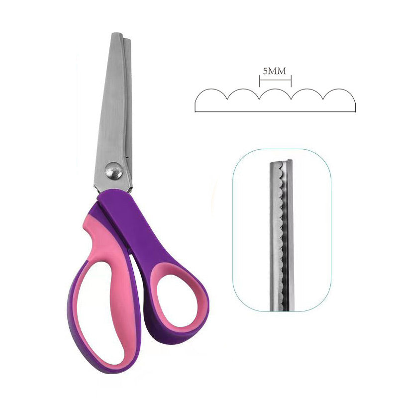 ⏳LAST DAY SALE ONLY ￡9.99!!🎉48K+ Sold ✂️Multipurpose Pinking Shears Serrated Scissors