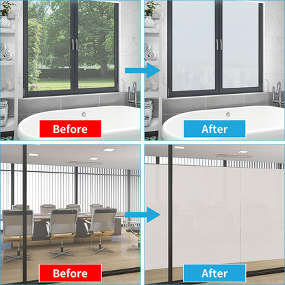🎁 BUY 3 GET 1 FREE! 🔥 Frosted Glass Paint – Quick-Drying & Water-Resistant – Elegant frosted effect, easy DIY for windows, doors or partitions – no streaks 🌫️