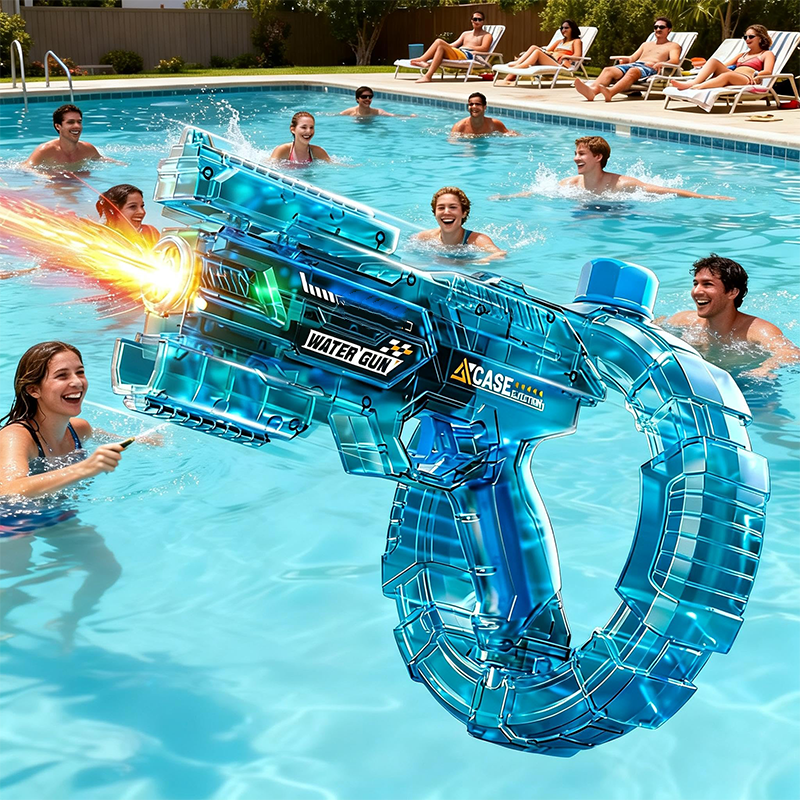 🔫Electric High-Pressure Water Gun with Circular Clip