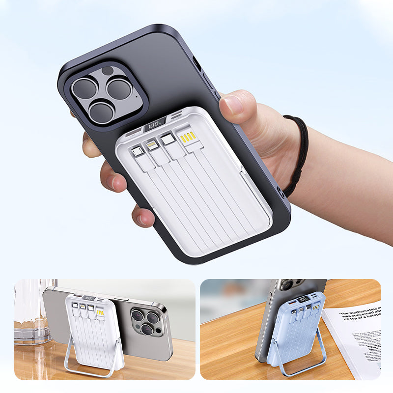 🎁2026 New Arrivals 50% OFF💥Magnetic Power Bank With Stand & Cable