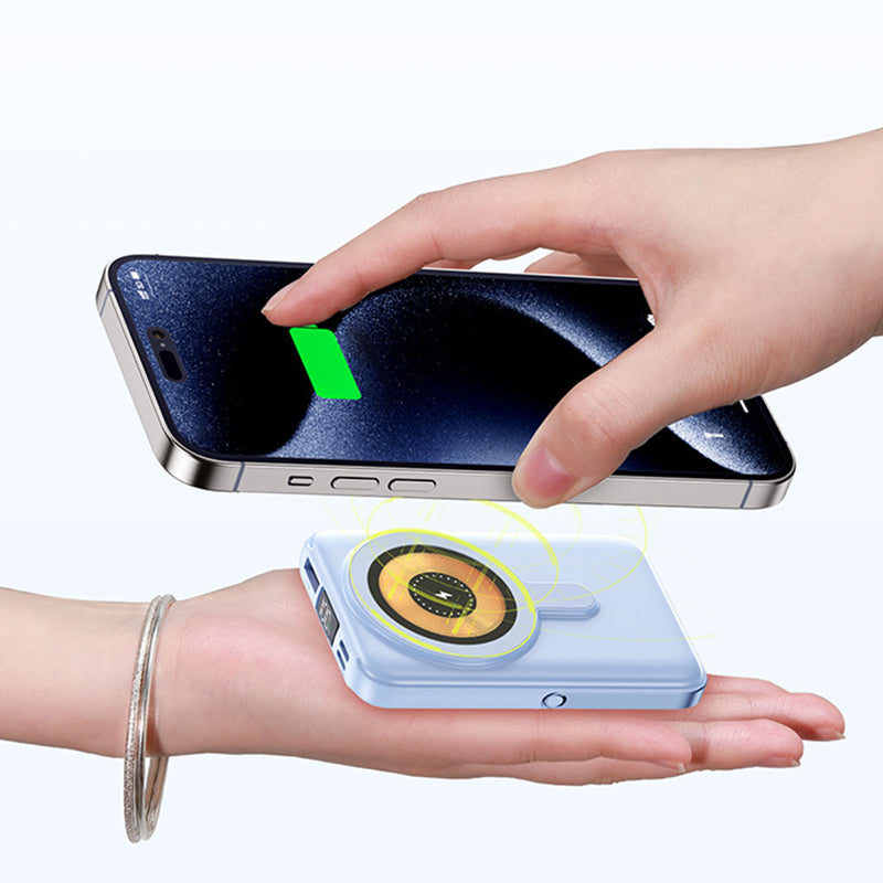 🎁2026 New Arrivals 50% OFF💥Magnetic Power Bank With Stand & Cable