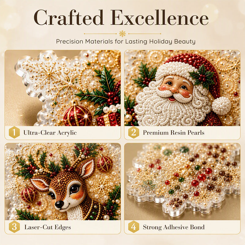 😍Christmas Sale - 50% Off🎄 DIY Diamond Ornament Set | Festive Craft Fun