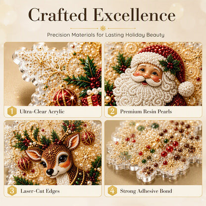 😍Christmas Sale - 50% Off🎄 DIY Diamond Ornament Set | Festive Craft Fun