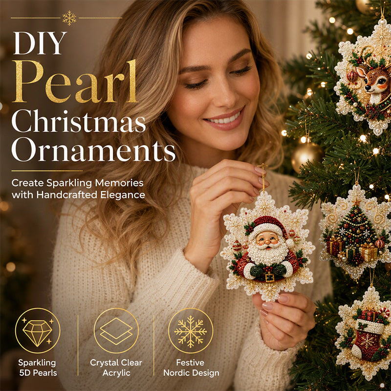 😍Christmas Sale - 50% Off🎄 DIY Diamond Ornament Set | Festive Craft Fun