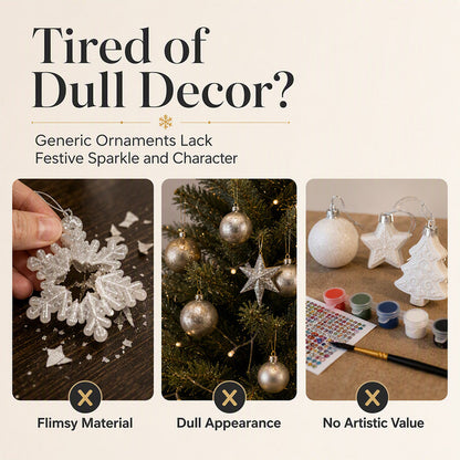 😍Christmas Sale - 50% Off🎄 DIY Diamond Ornament Set | Festive Craft Fun